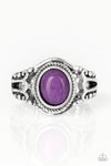 Peacefully Peaceful Purple Ring