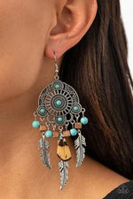 Desert Plains Blue Earrings