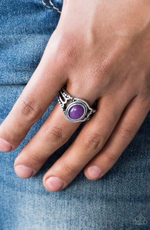 Peacefully Peaceful Purple Ring