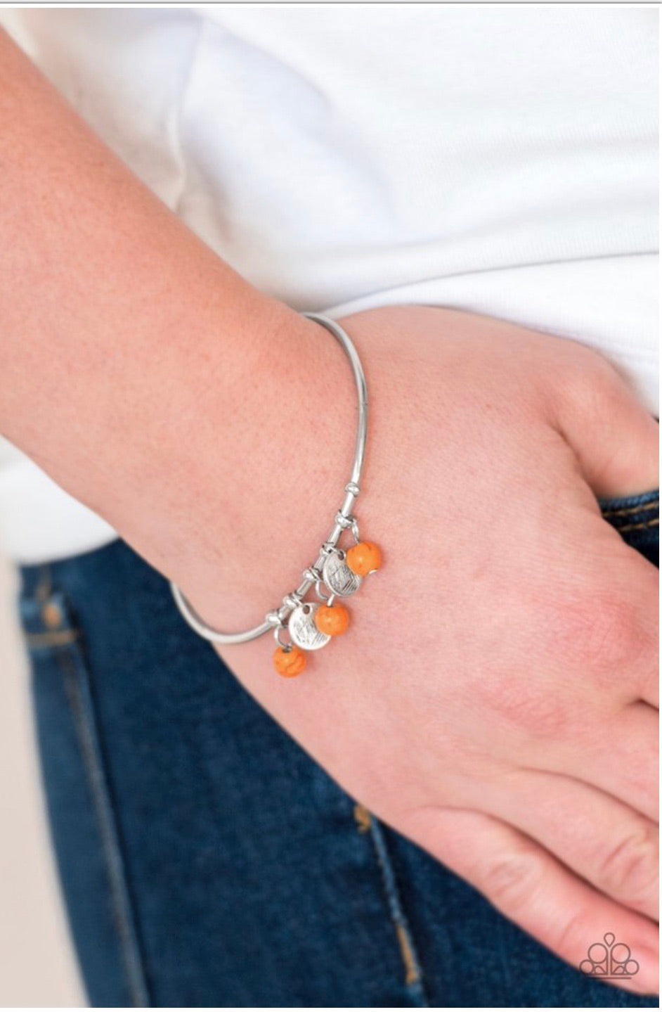 Totally Tahoe Orange Bracelet