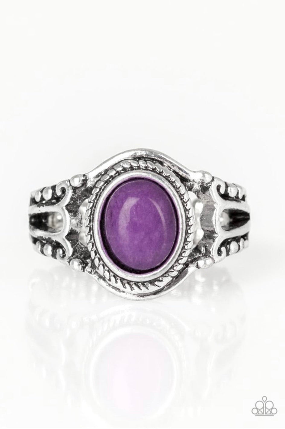 Peacefully Peaceful Purple Ring